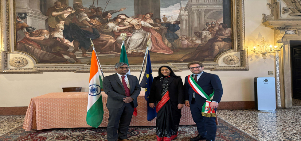 Meeting of Ambassador and Consul General with the Mayor of Vicenza on 17 January 2025